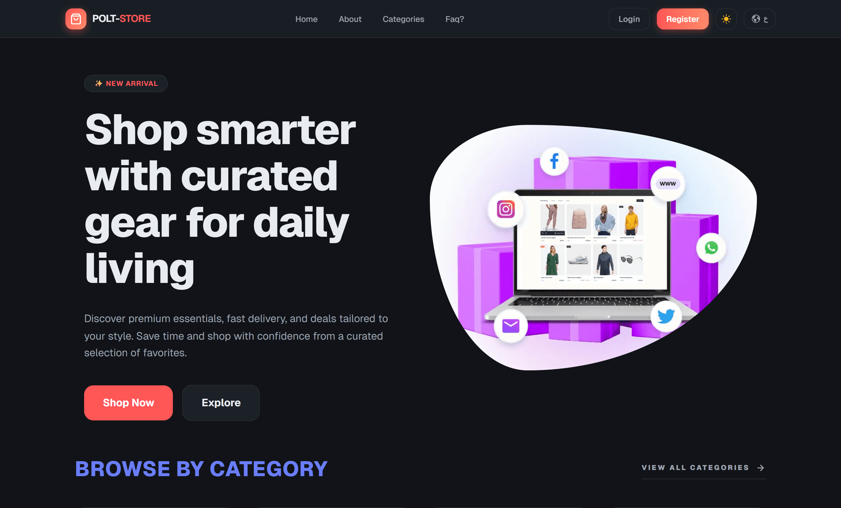 Premium E-Commerce Platform